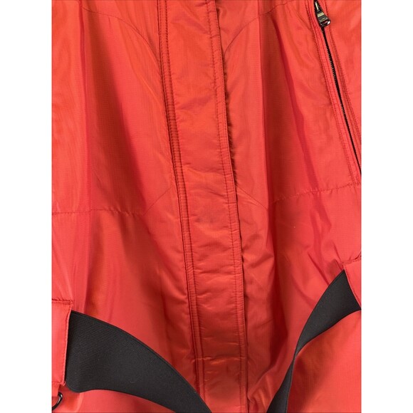 Lauren Active Ralph Lauren Red Ski Coat Zip Belted Jacket Snap Vintage Womens XL - Picture 5 of 16